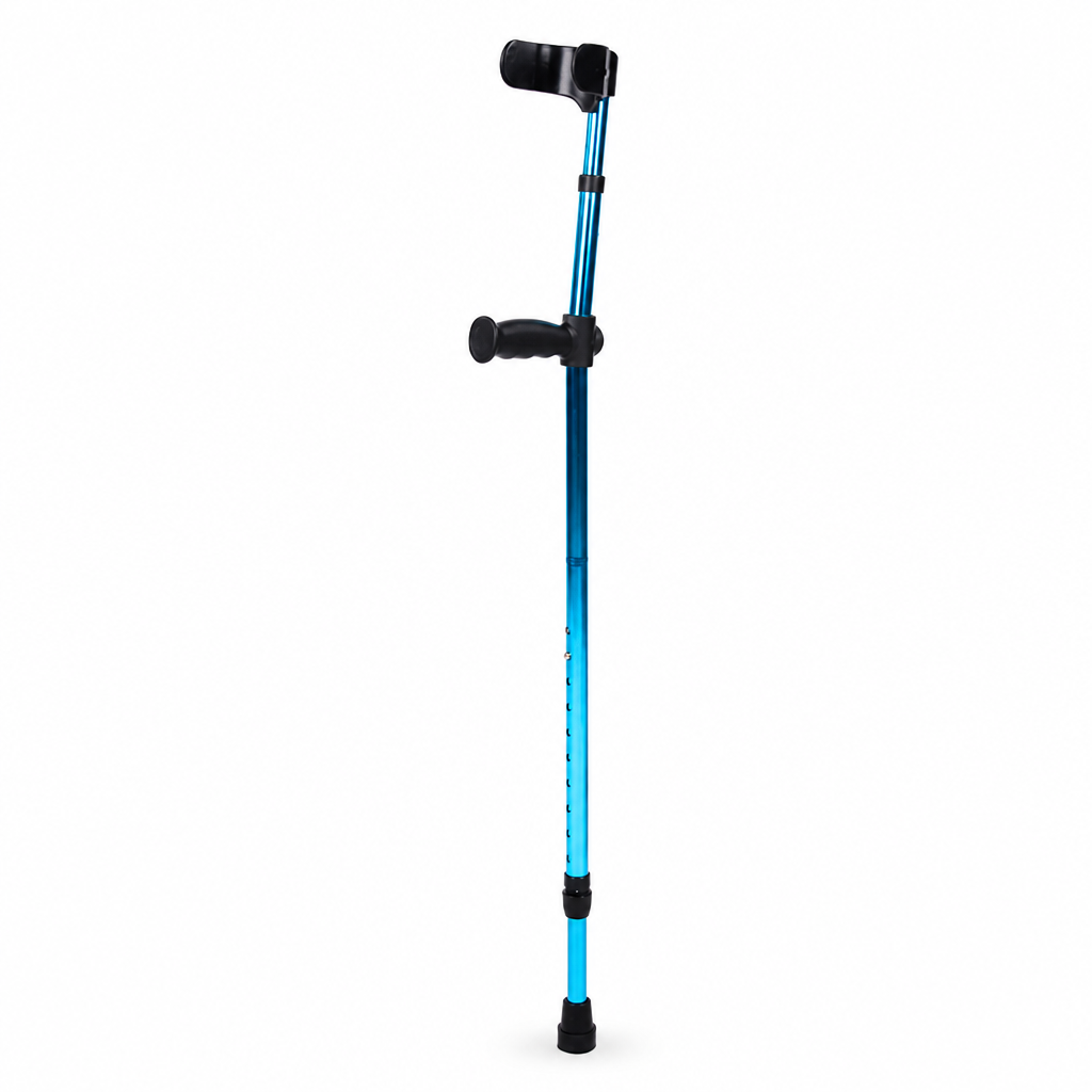 Folding Walker Adjustable Height Lightweight Slip-Resistant Tips