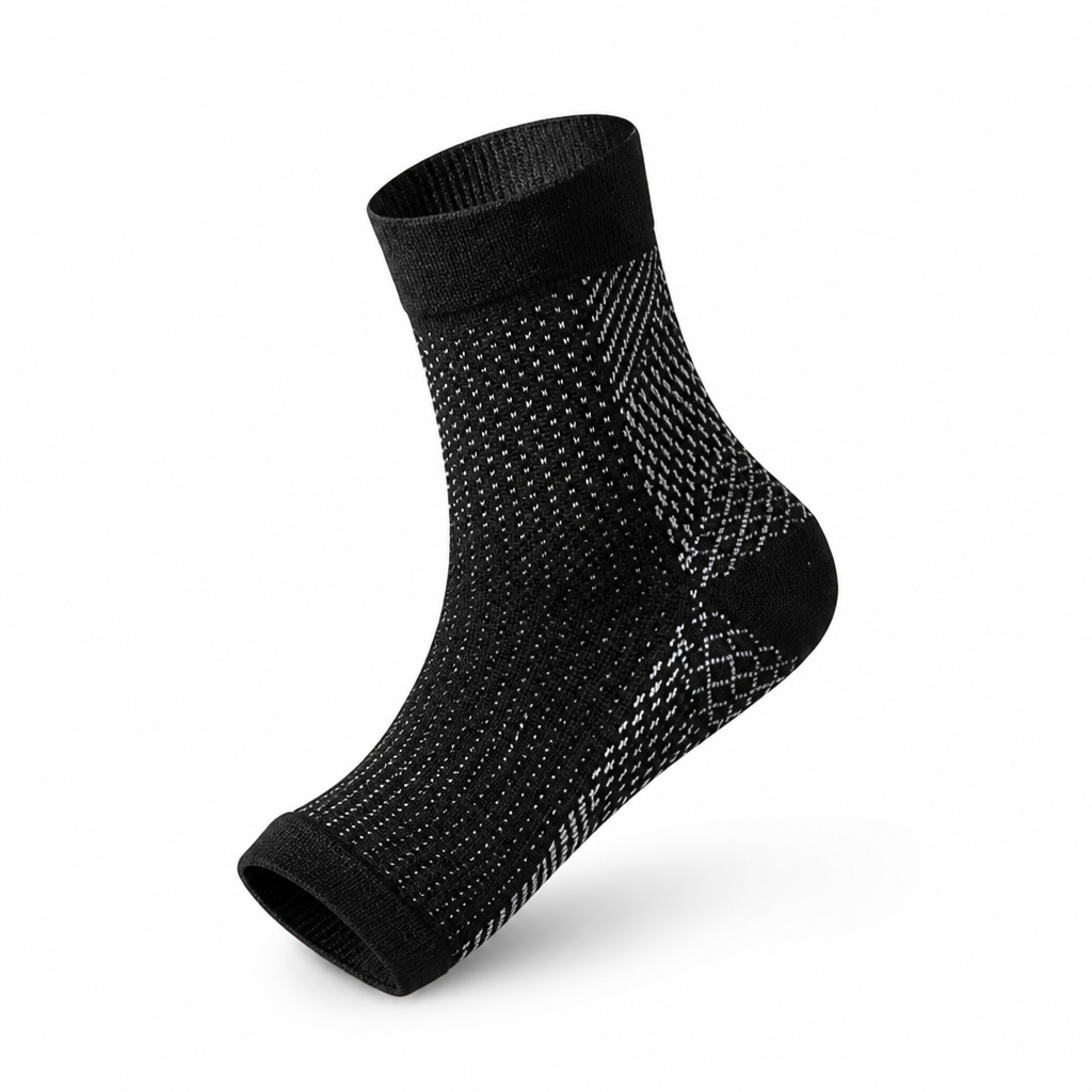 Foot & Ankle Compression Sleeve Graduated Compression Breathable Knit