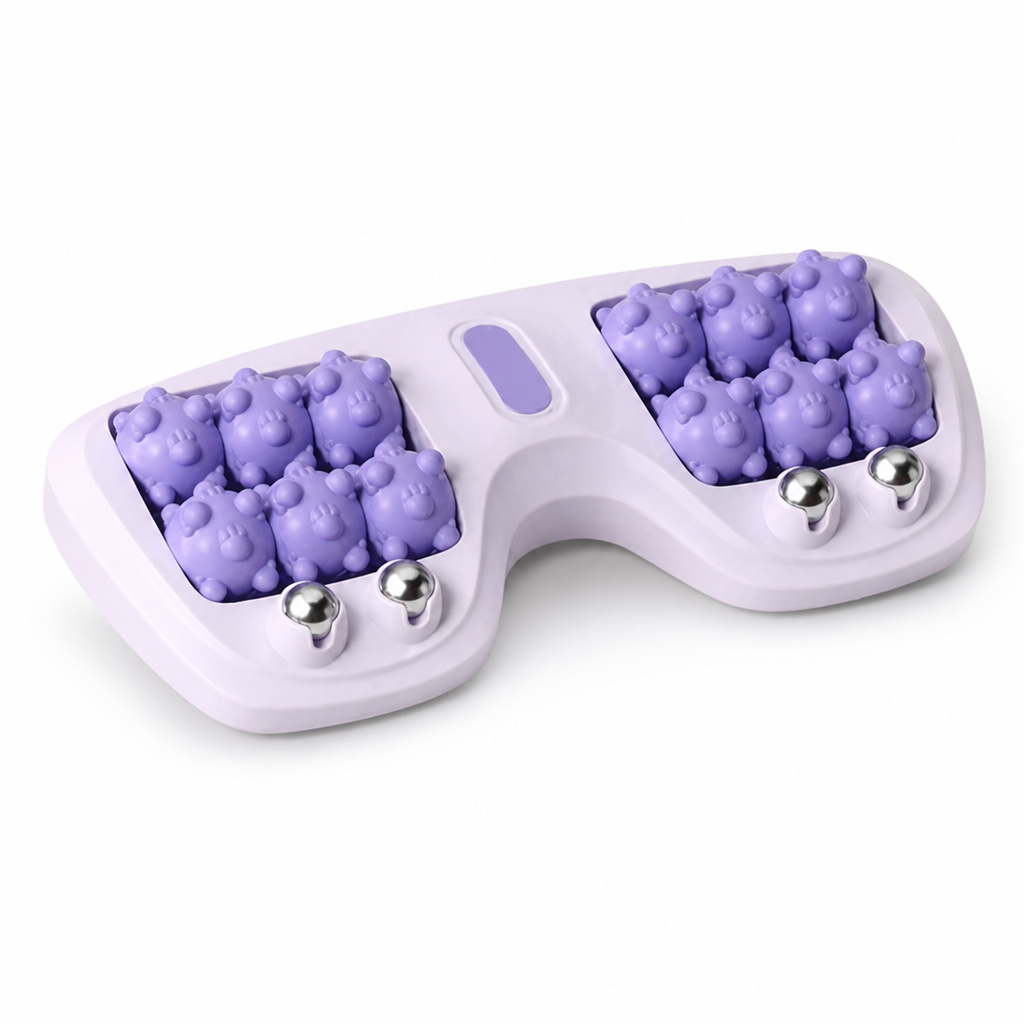 Foot Massage Roller Dual Kneading & Acupressure Nodes