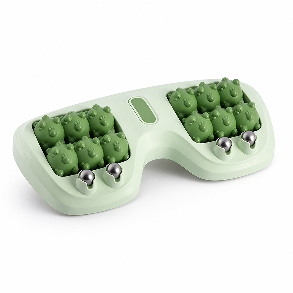Foot Massage Roller Dual Kneading & Acupressure Nodes