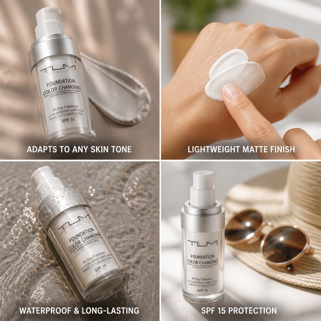 Foundation Shade-Adapting Lightweight Matte SPF 15