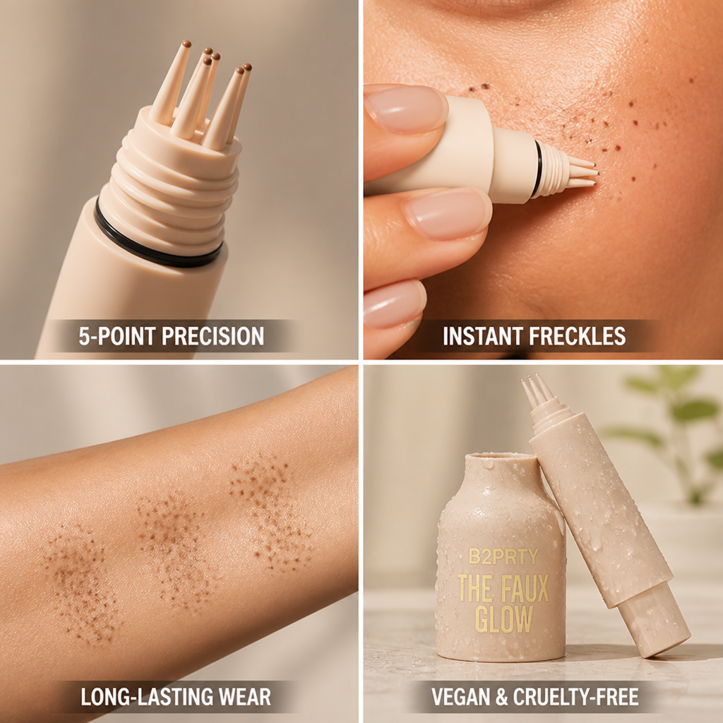 Freckle Stamp 5-Point Natural-Look Vegan Long-Lasting
