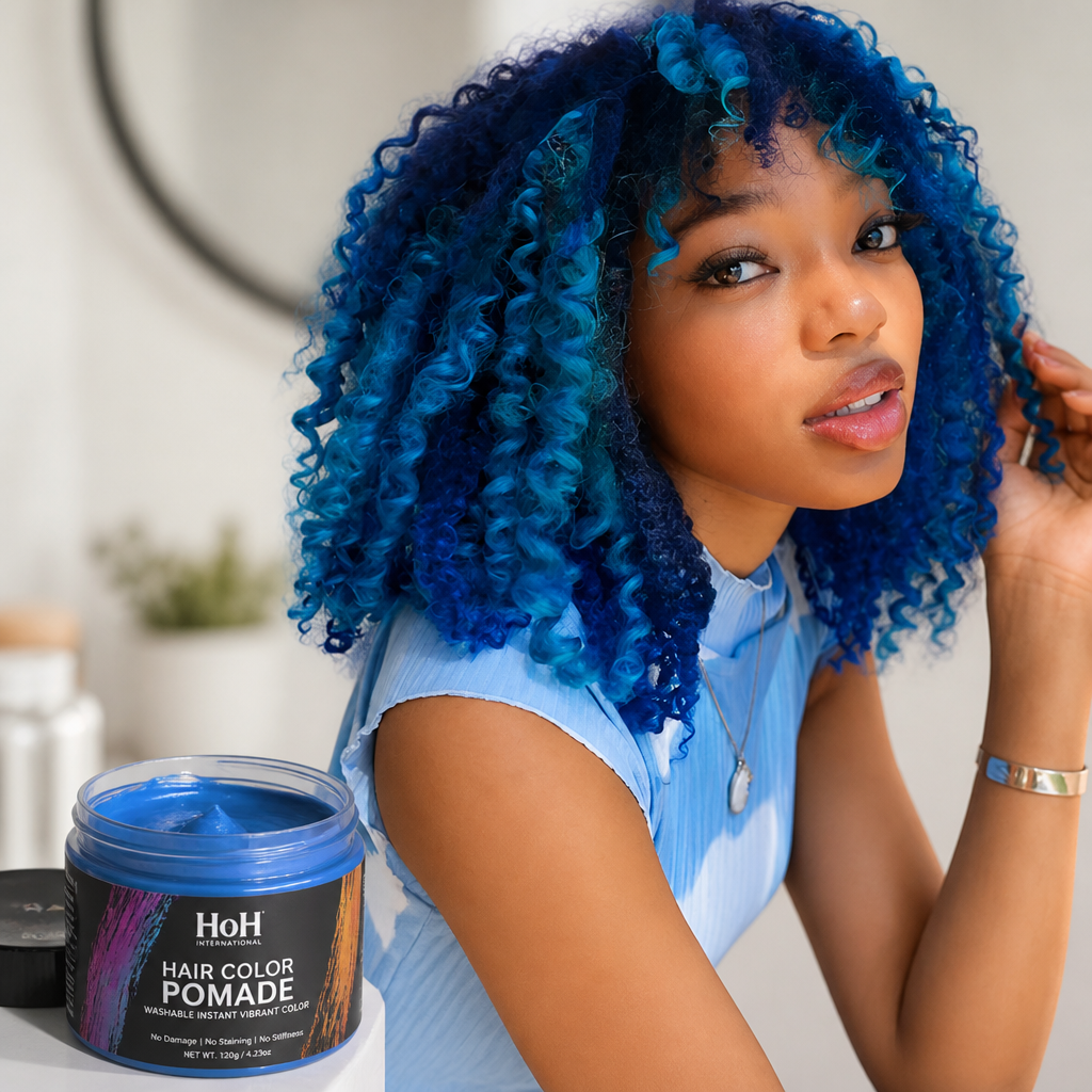 Hair Color Pomade Washable Instant Vibrant Color