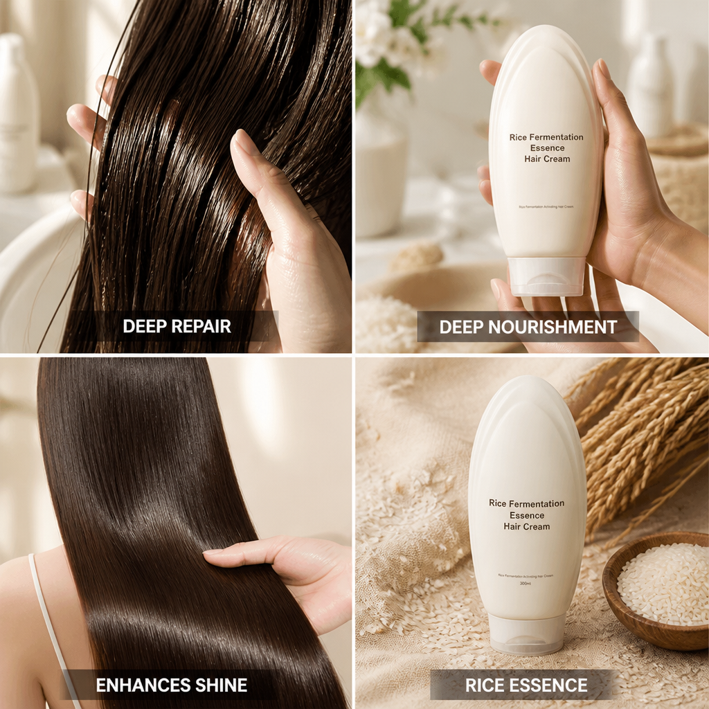Hair Cream Fermented Rice Essence Deep Repair & Shine
