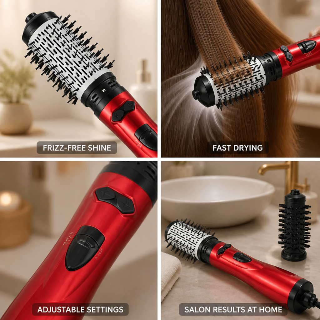 Hair Dryer Frizz-Free Fast Drying Tourmaline Ceramic