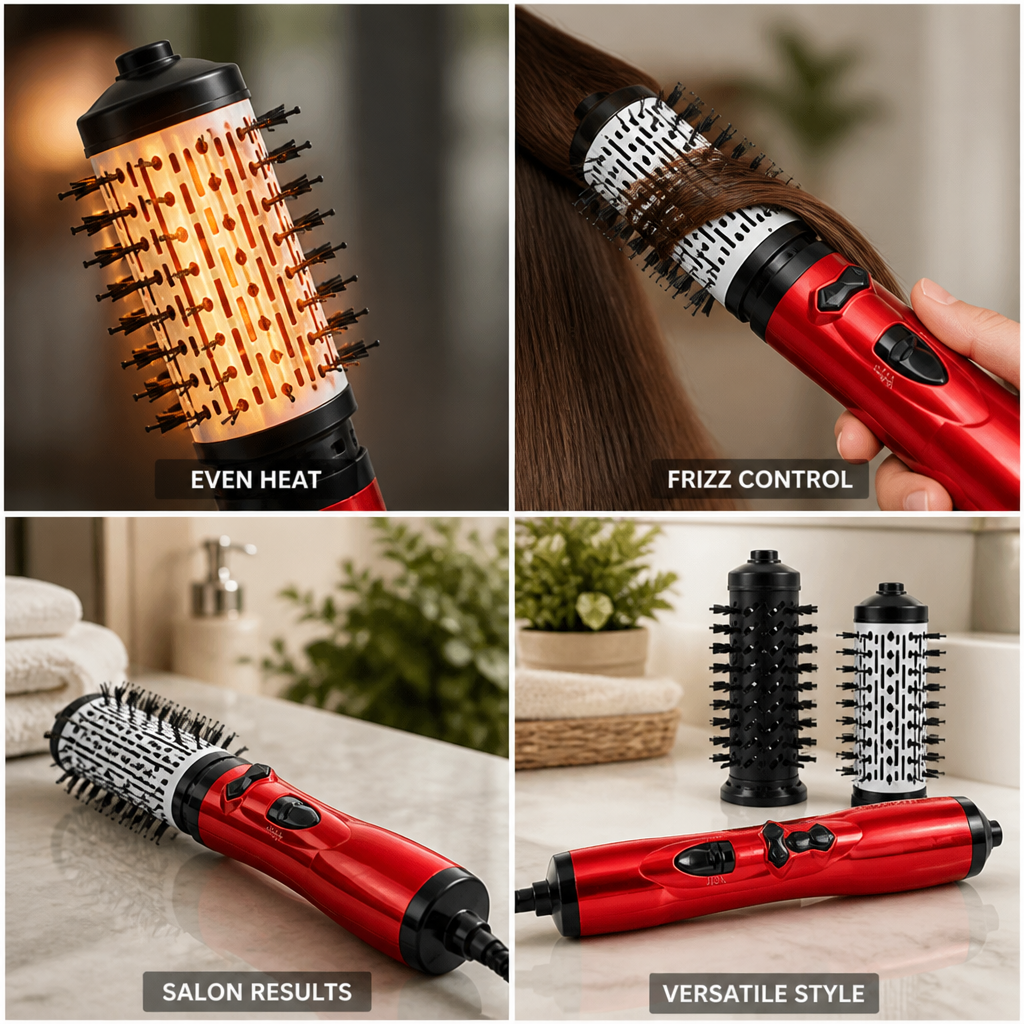 Hair Dryer Tourmaline Ceramic Adjustable Heat & Speed