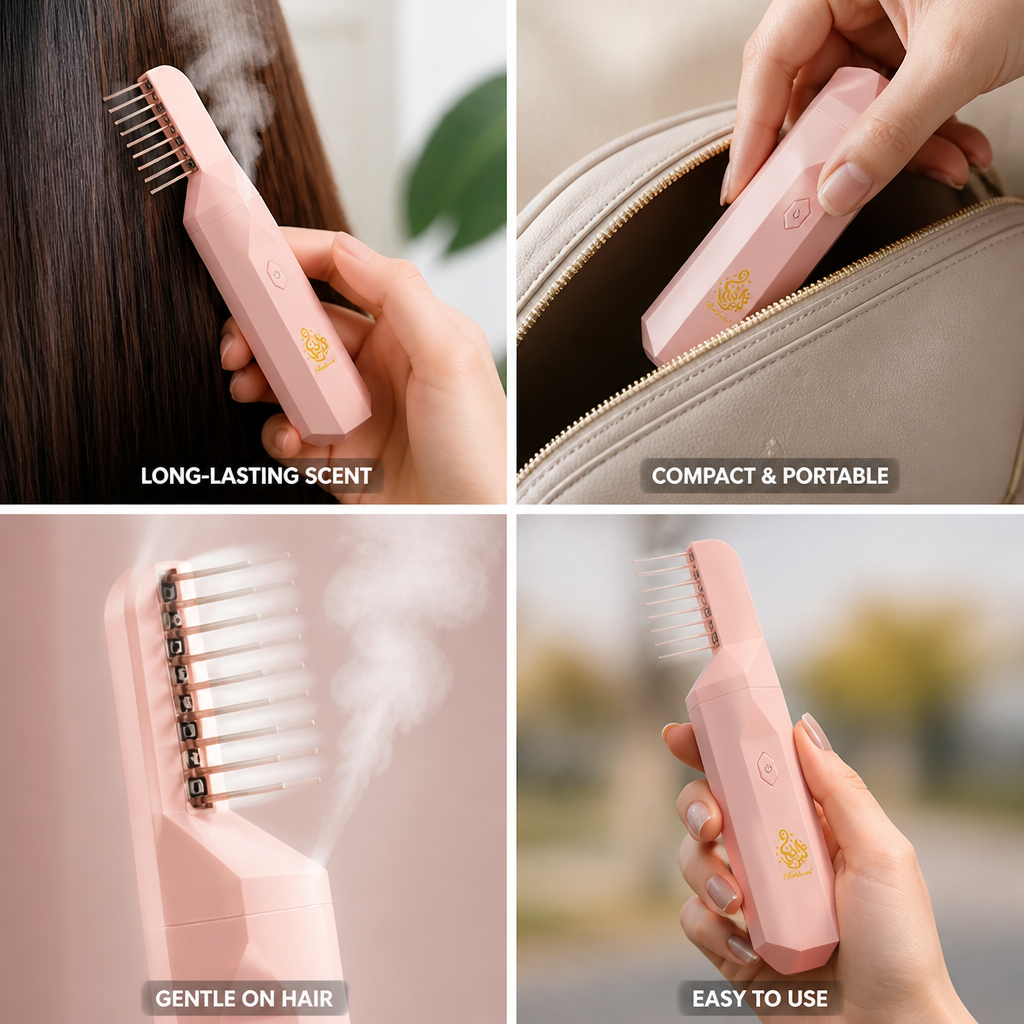 Hair Fragrance Diffuser Long-Lasting Scent Compact & Portable