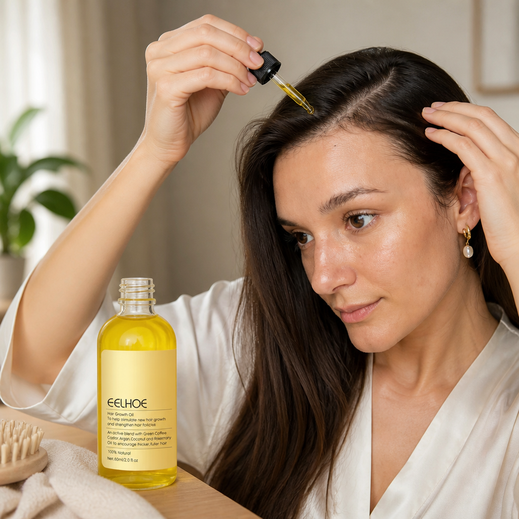 Hair Growth Oil 11 Natural Oils Vegan & Cruelty-Free