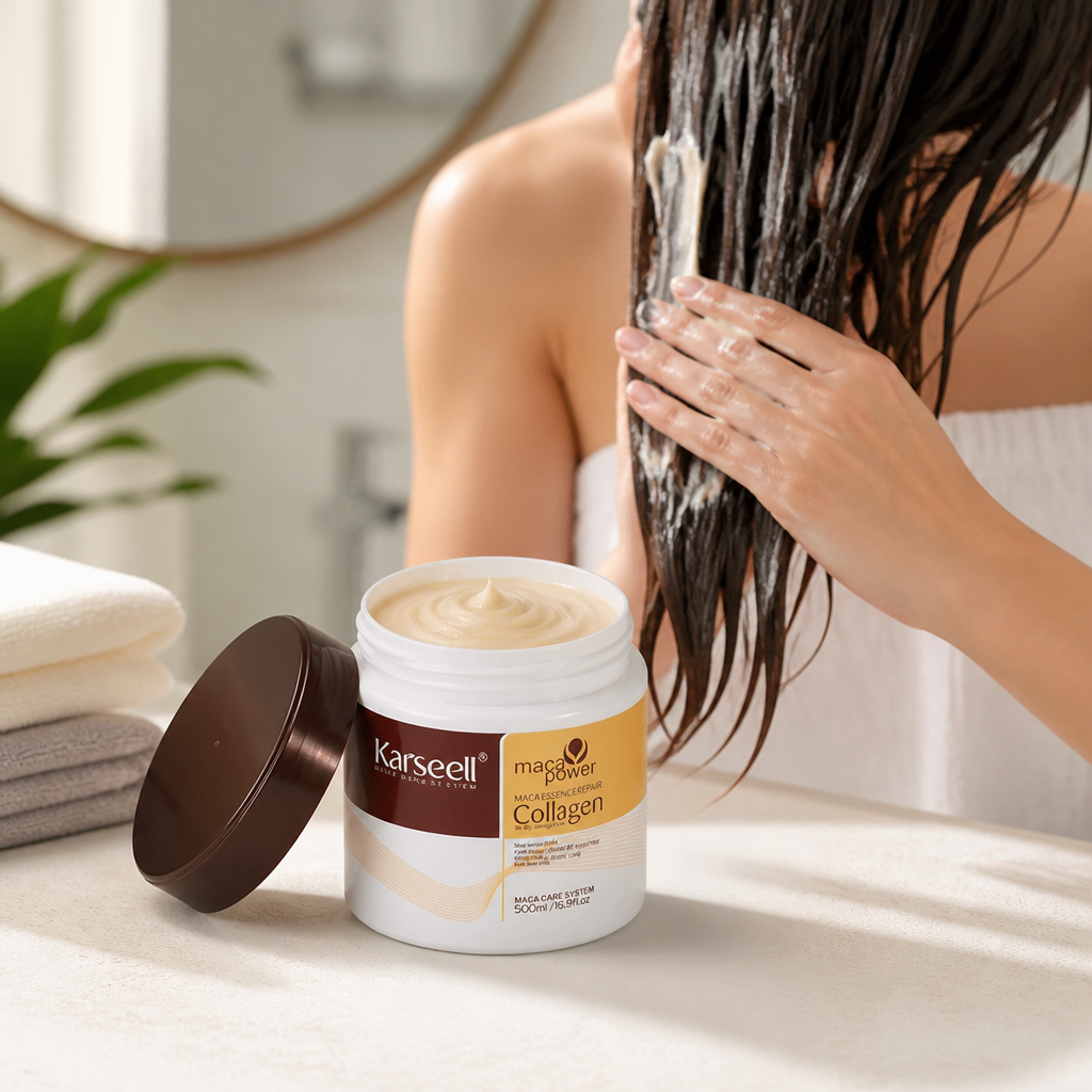 Hair Mask Collagen & Argan Oil Frizz Control 500ml