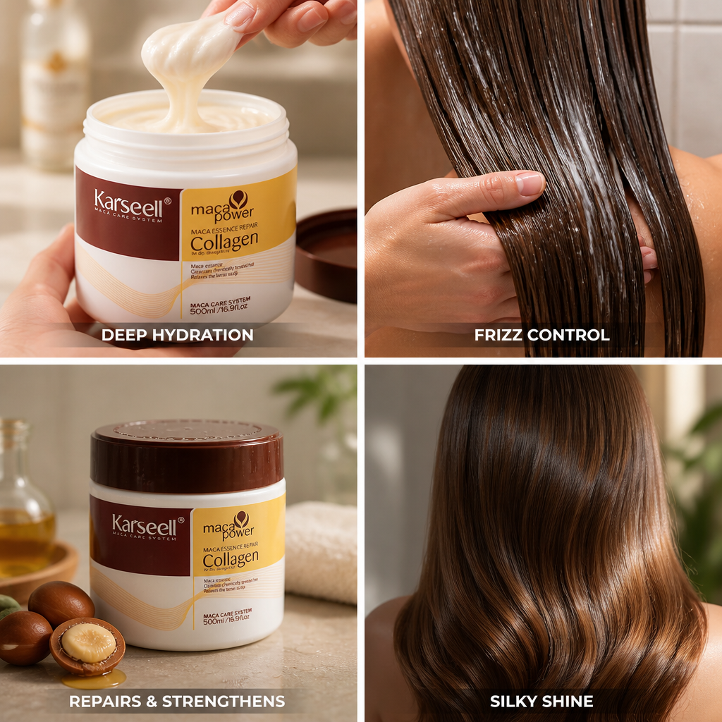 Hair Mask Collagen & Argan Oil Frizz Control 500ml
