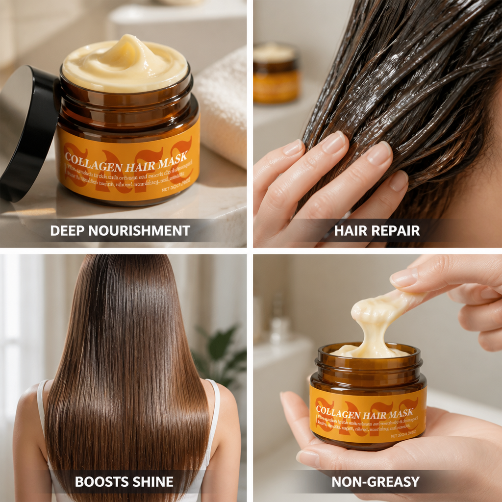 Hair Mask Collagen Deep Repair Non-Greasy