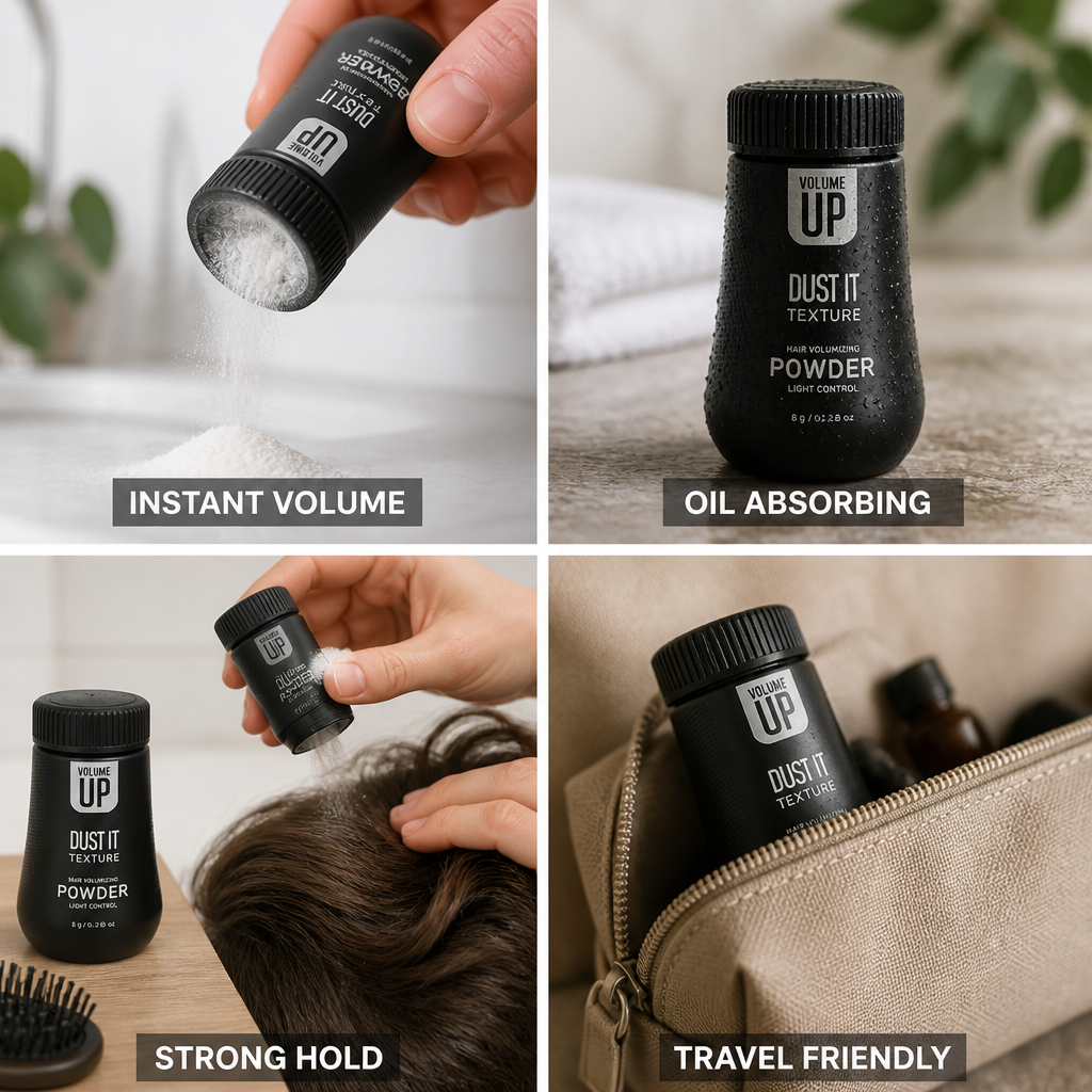 Hair Powder Volumizing 24-Hour Hold Oil-Absorbing