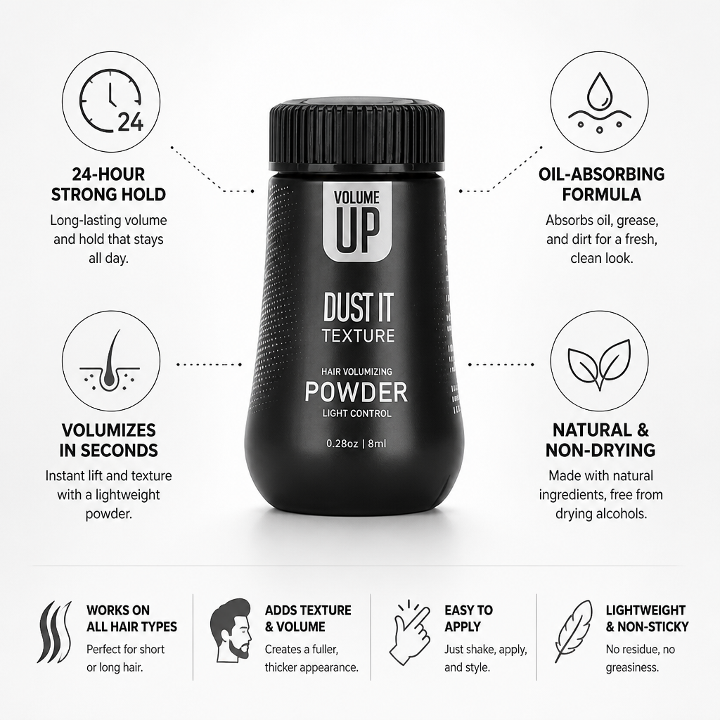 Hair Powder Volumizing 24-Hour Hold Oil-Absorbing