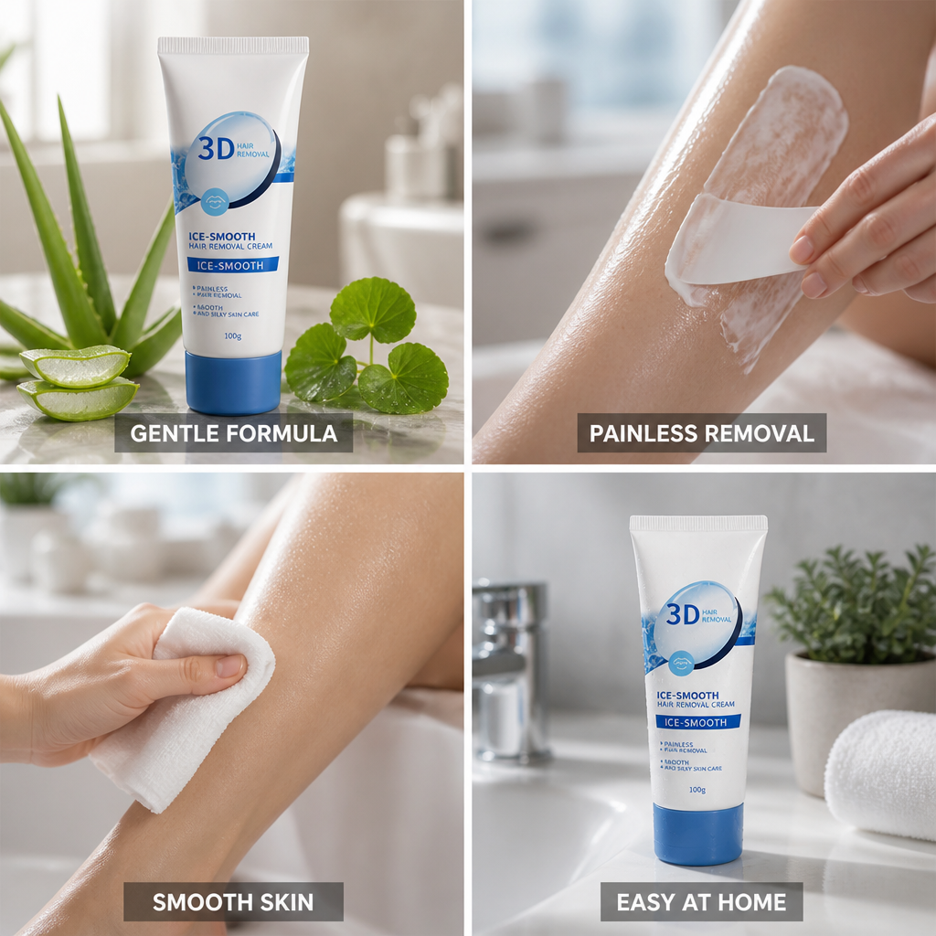 Hair Removal Cream Aloe Vera & Centella Non-Drip