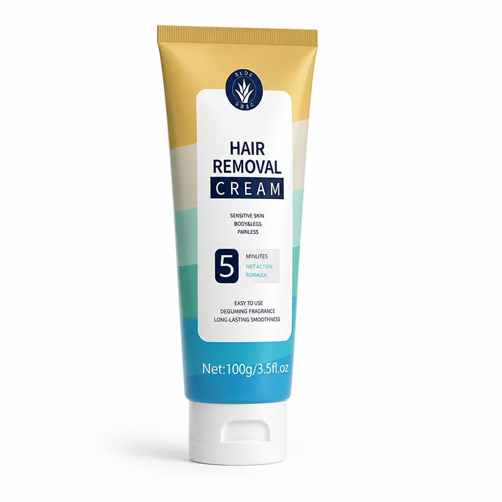 Hair Removal Cream Painless Fast Aloe Vera