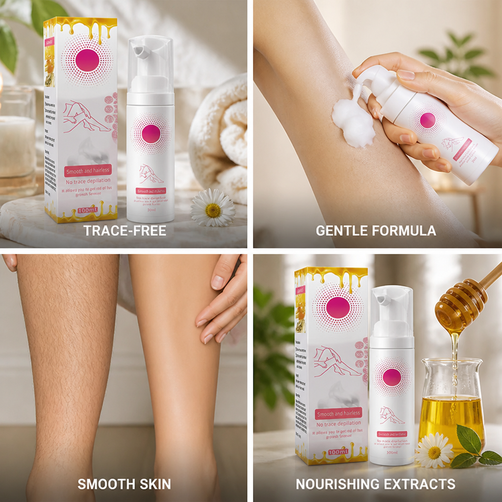 Hair Removal Spray Trace-Free Beeswax & Plant Extracts 100ml