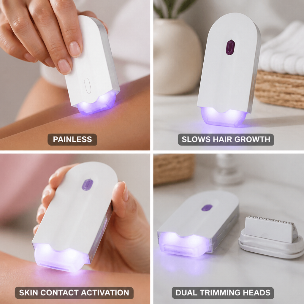 Hair Remover Painless Micro-Oscillation Infrared