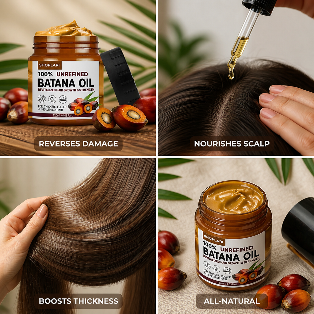 Hair & Scalp Oil Organic Batana For Thinning Hair