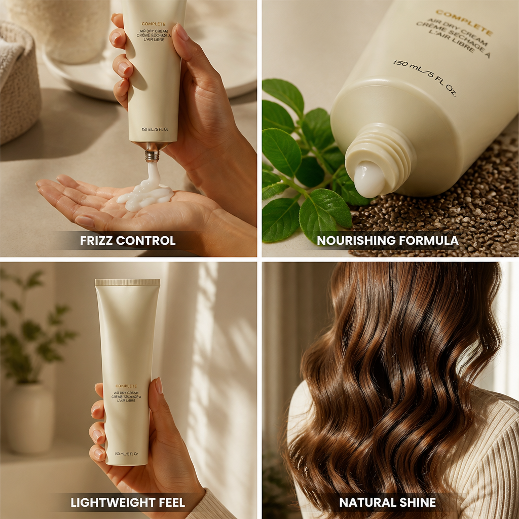 Hair Serum Anti-Frizz Shine-Boosting Chia & Moringa
