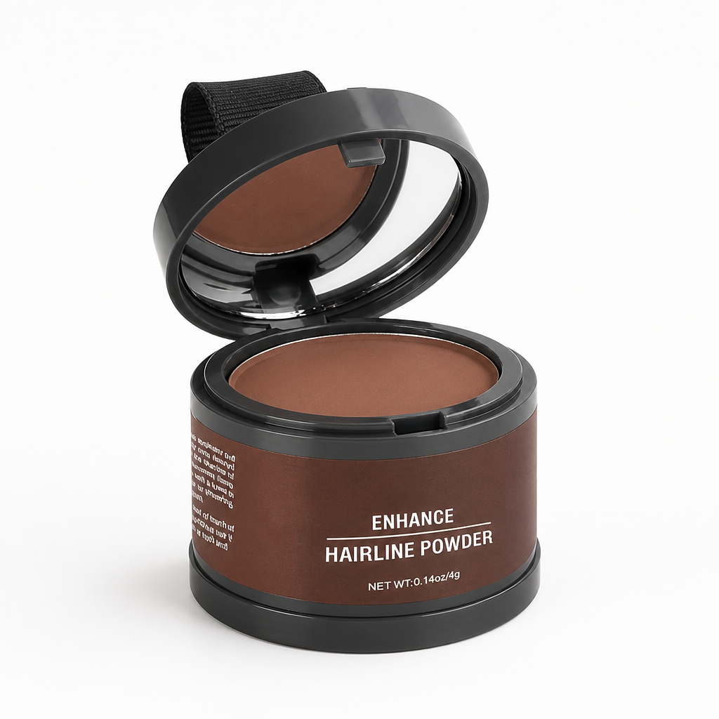 Hairline Concealer Powder Waterproof 48-Hour Precision Applicator & Mirror