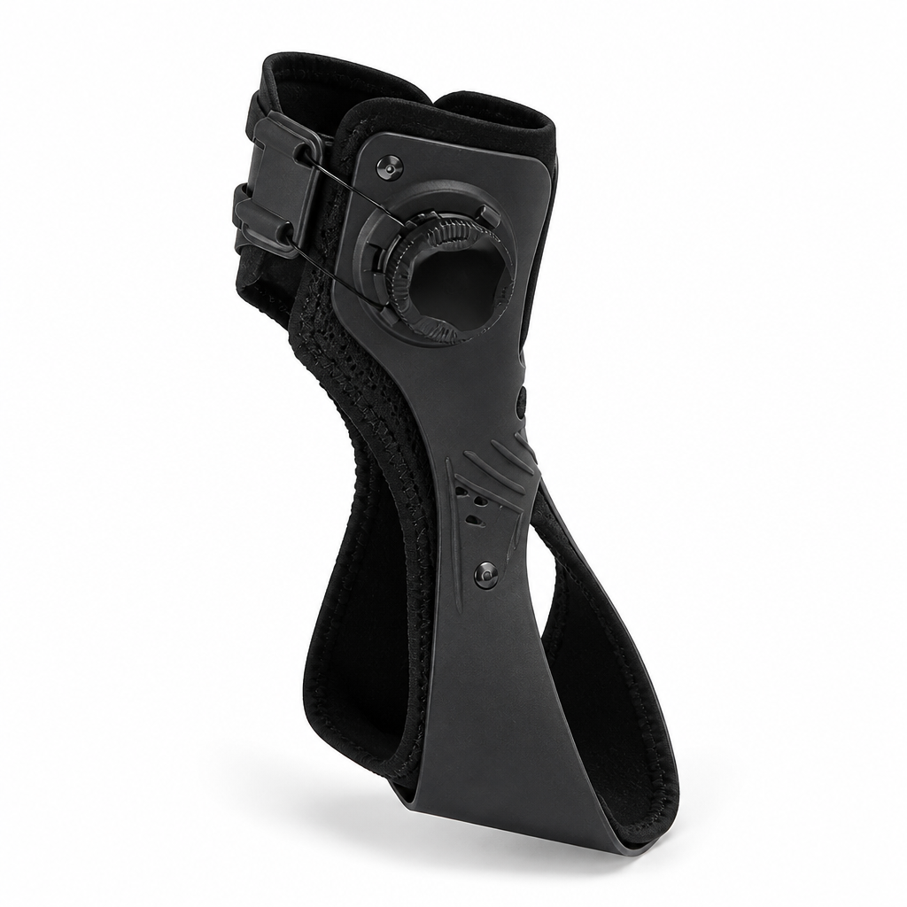 Half-Foot Ankle Brace for Foot Drop with Adjustable Buckle
