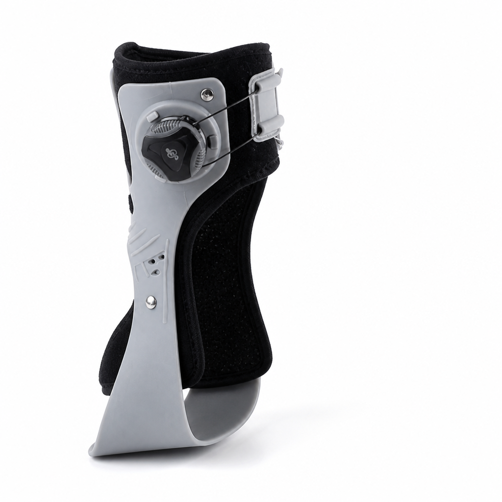 Half-Foot Ankle Brace for Foot Drop with Adjustable Buckle