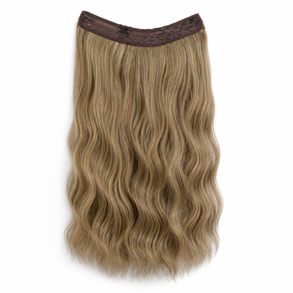 Halo Hair Extensions Invisible Wire Natural Look Heat Resistant