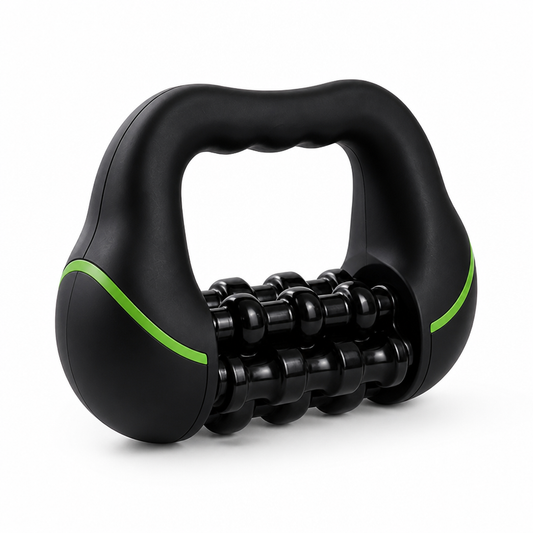 Handheld Massage Roller 360° Rolling 8-Speed Cordless