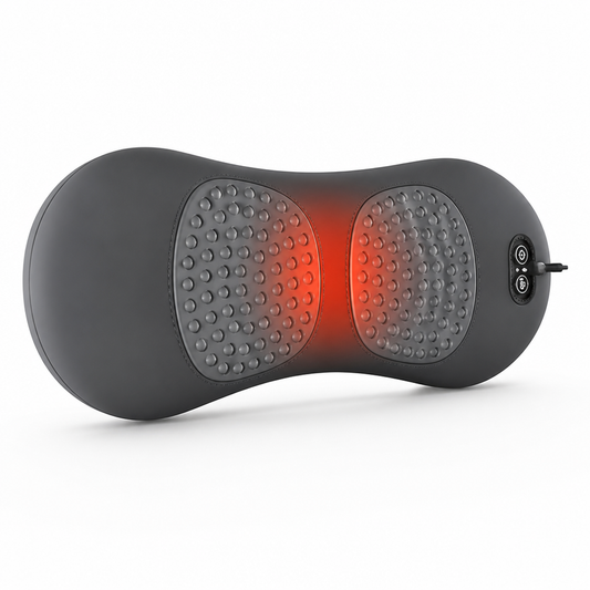 Heat & Vibration Back Massager (Lumbar Support)