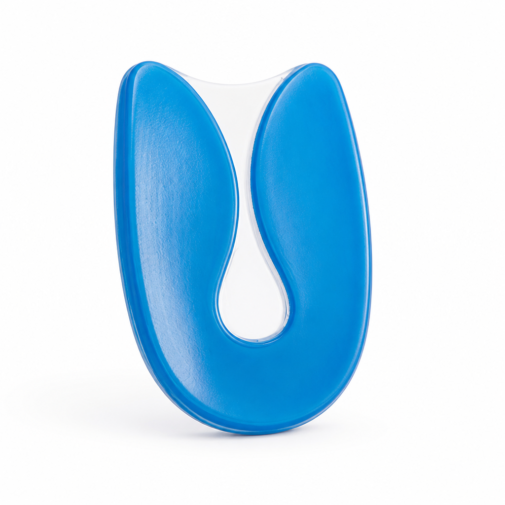 Heel Cushions U-Shaped Soft Gel 4-Pack
