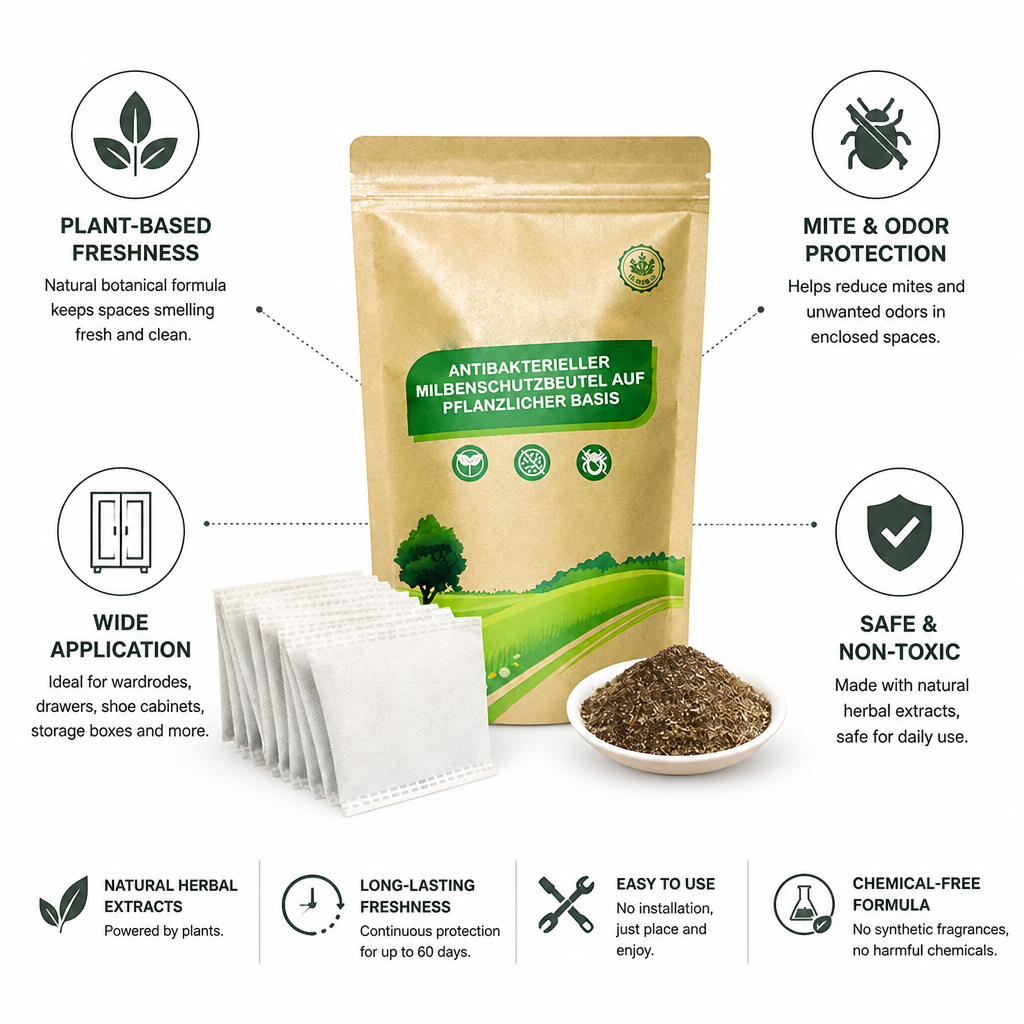 Herbal Protection Bags Odor & Mite Control 10 Pack
