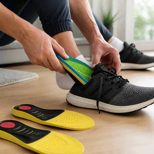 Insoles High-Arch 240+ lb Support Cushioned & Breathable
