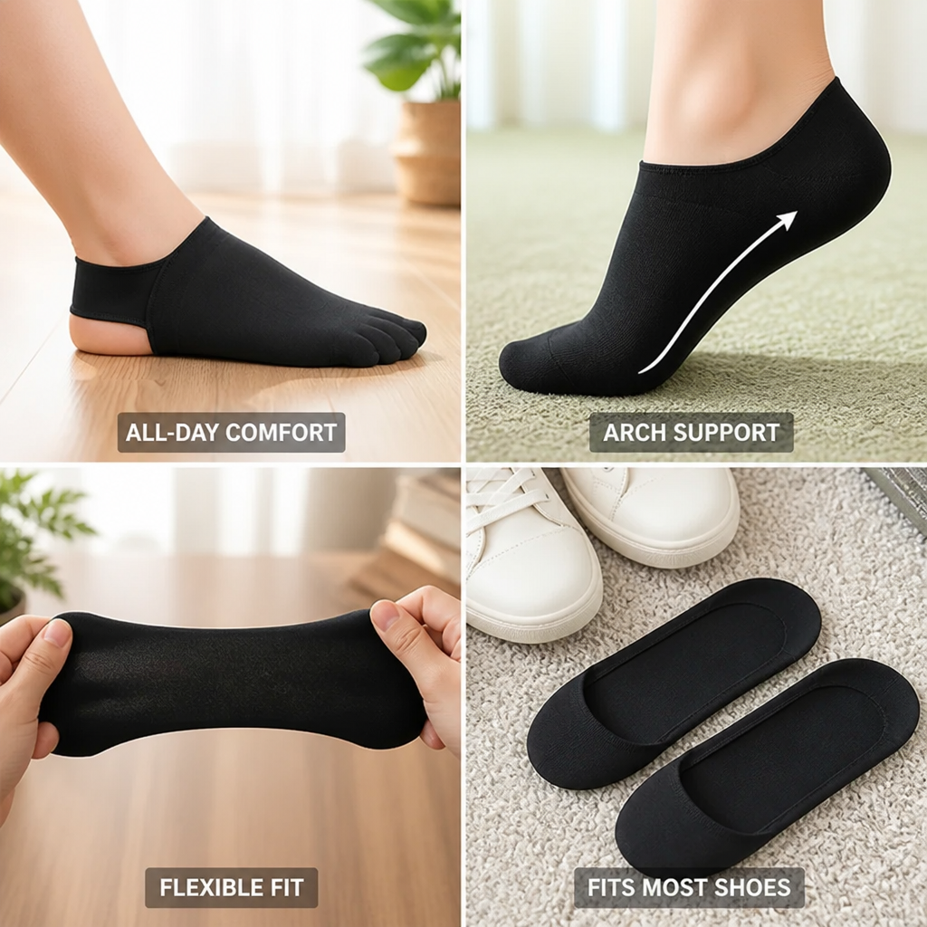 Insoles Silicone Gel Ergonomic Arch Support