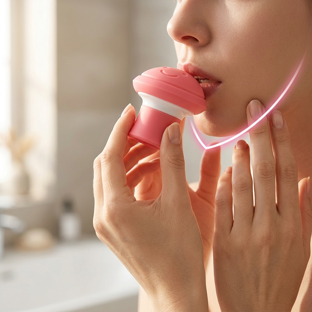 Jawline Trainer V-Shaped Contouring Soft Silicone & Comfortable Fit
