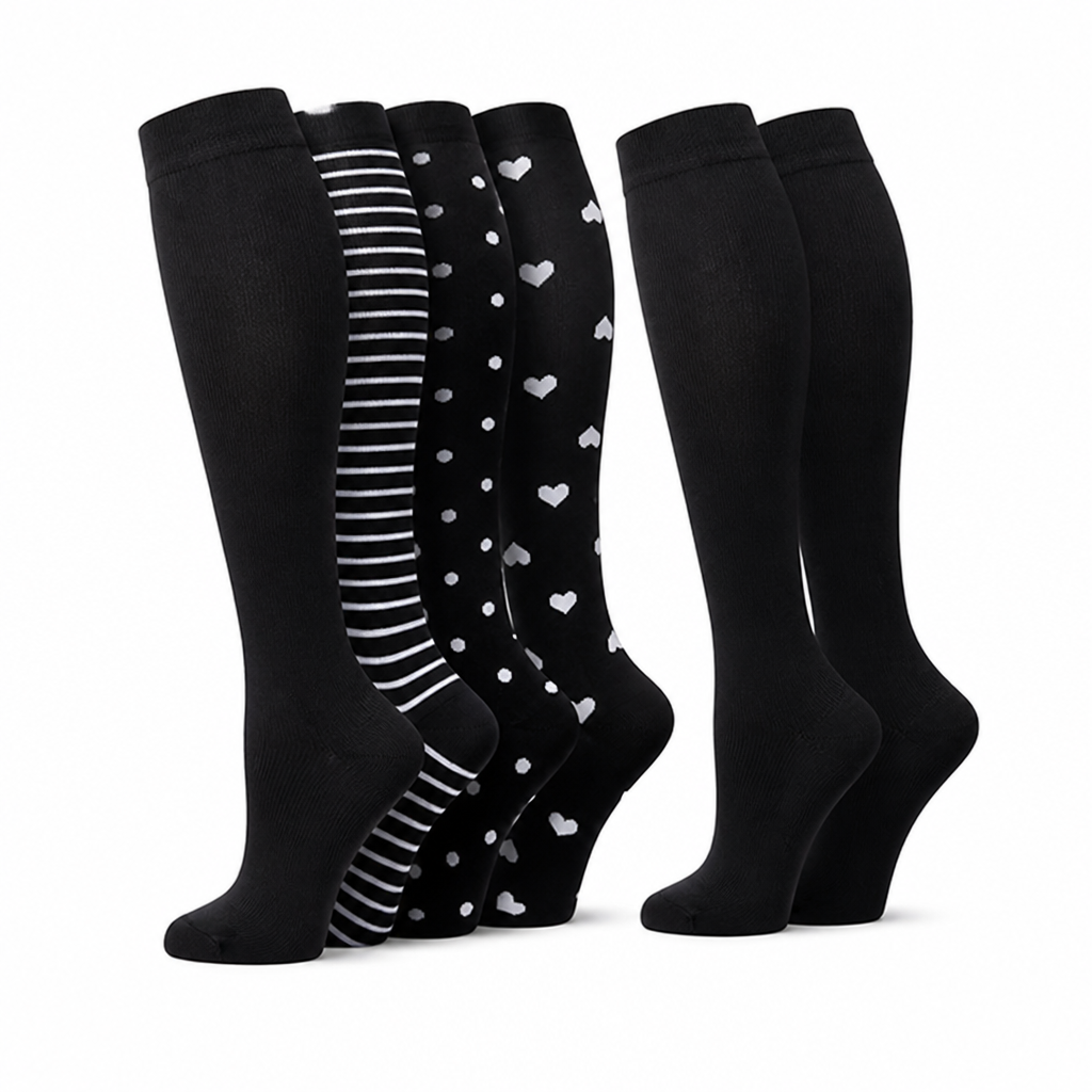 Knee-High Graduated Compression Socks (Women)