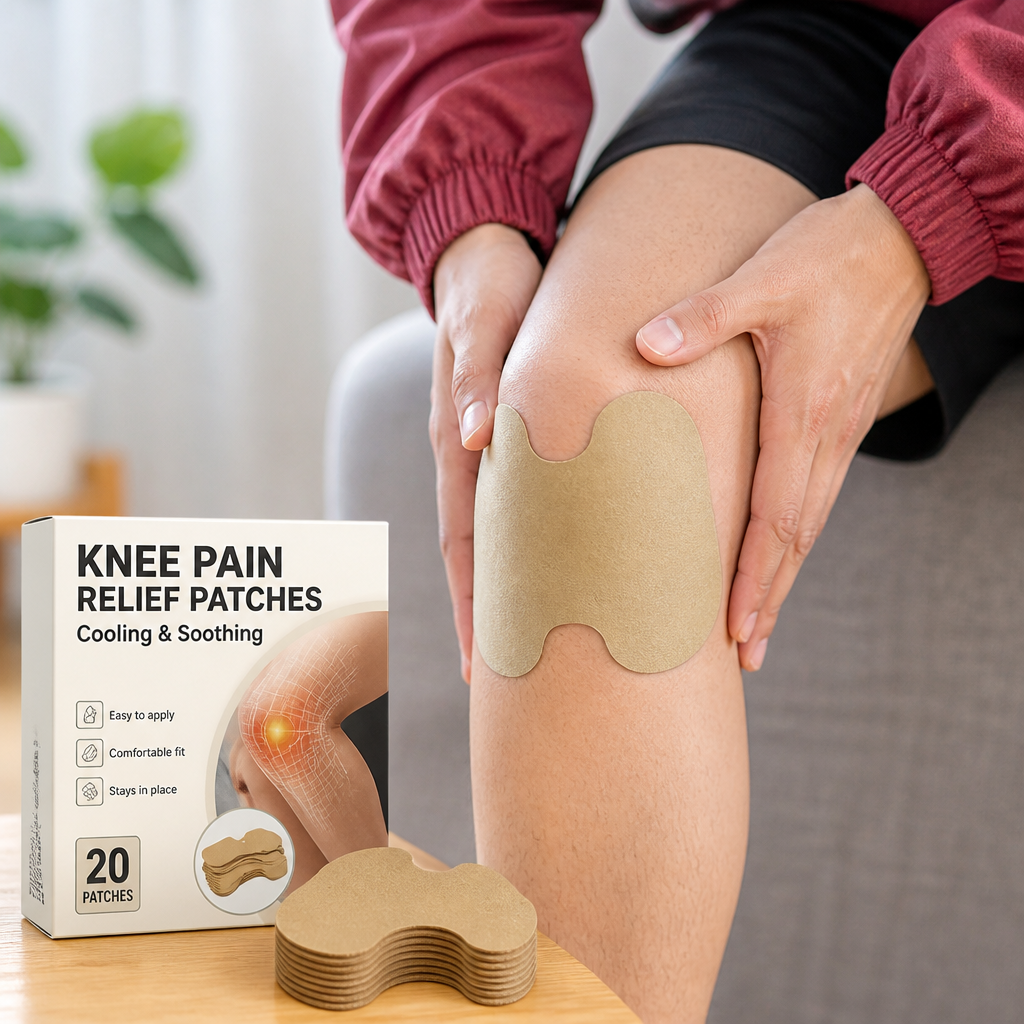 Knee Pain Relief Patches Cooling & Soothing 20 Pack