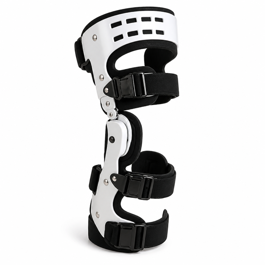 Knee Support Brace Medial & Lateral Stabilization Adjustable Fit