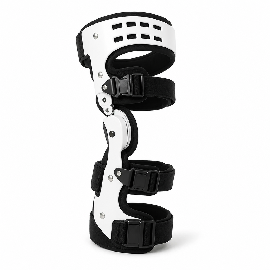 Knee Support Brace Medial & Lateral Stabilization Adjustable Fit