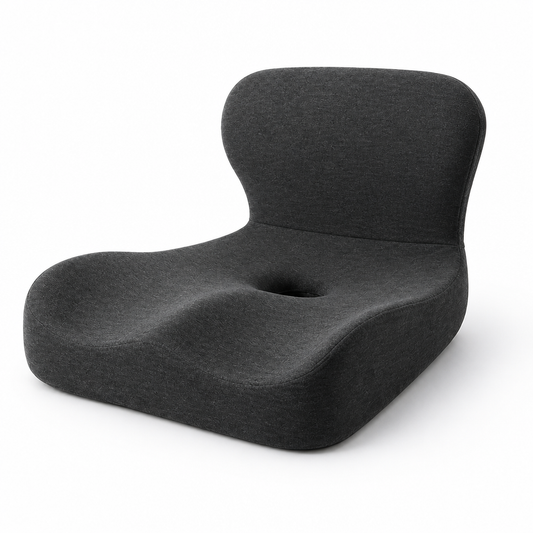 L-Shape Ergonomic Seat Cushion with High-Density Memory Foam