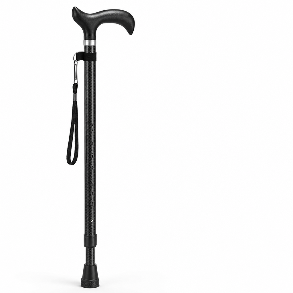Lightweight Adjustable Walking Stick (10 Height Settings)