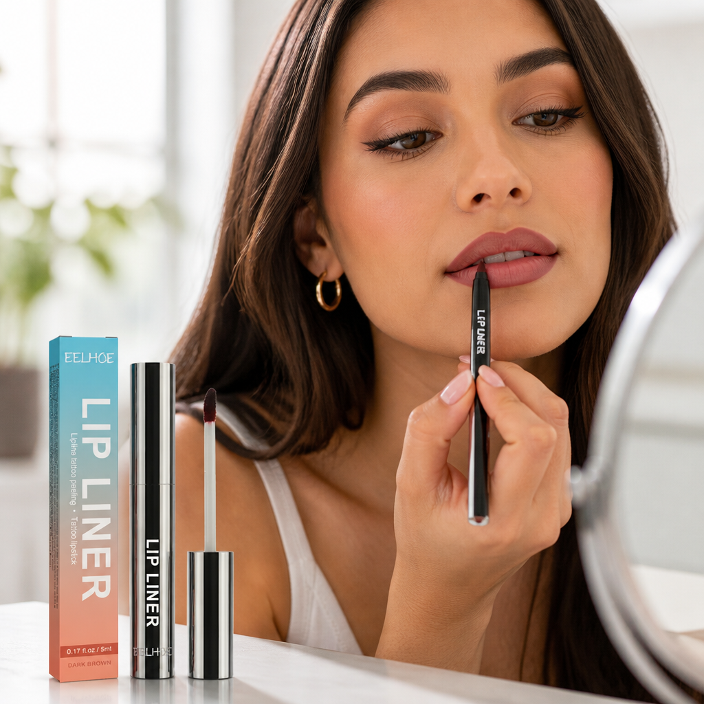 Lip Liner Waterproof Long-Lasting Precision Tip