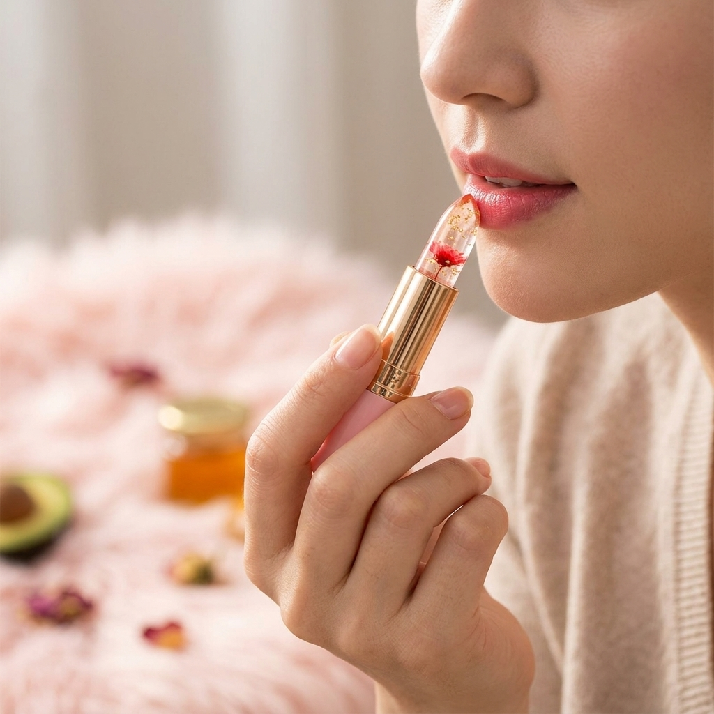 Lipstick Color-Changing Moisturizing Jojoba Oil & Vitamin E