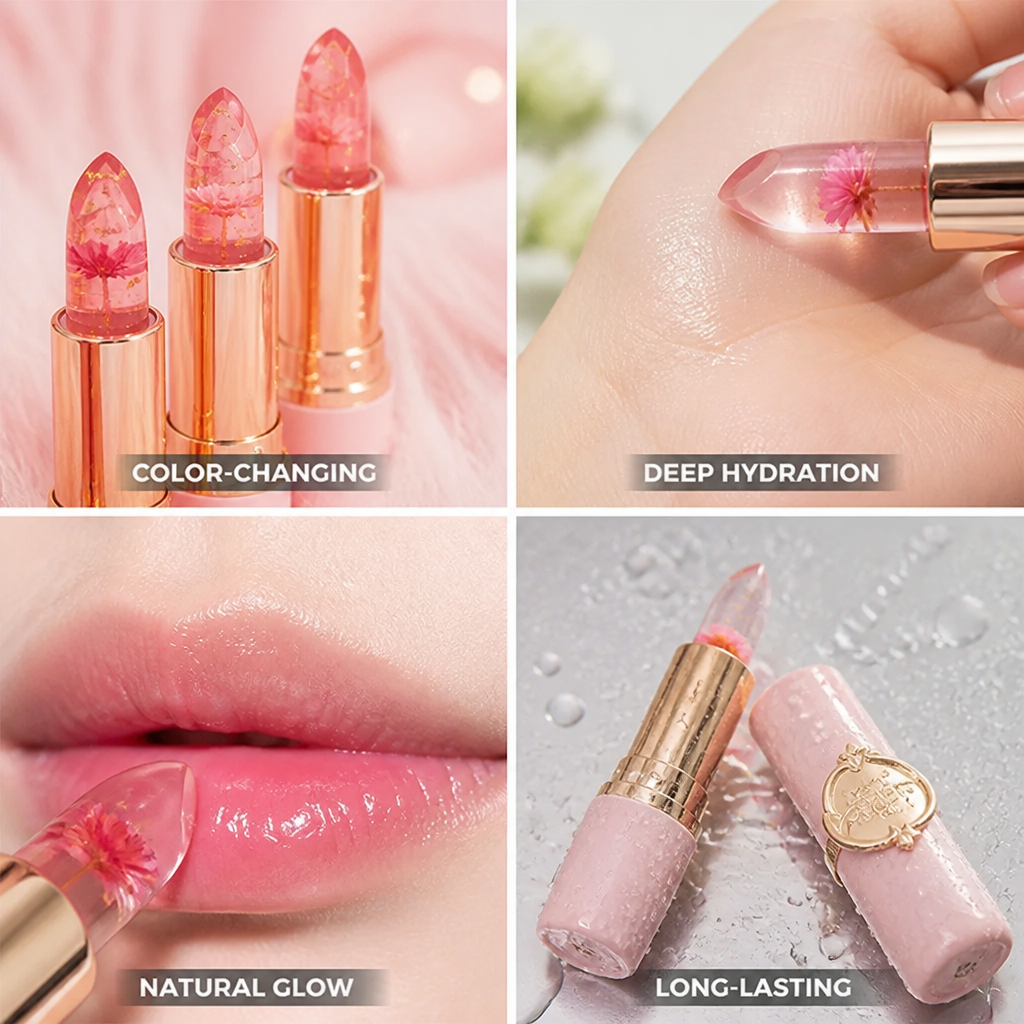 Lipstick Color-Changing Moisturizing Jojoba Oil & Vitamin E
