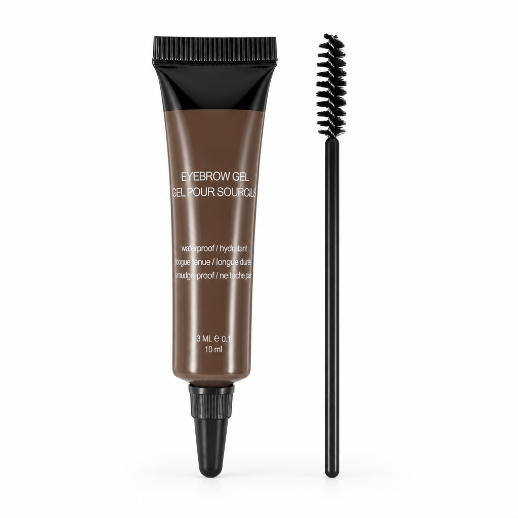 Liquid Brow Gel Waterproof 24H Natural Finish With Brush