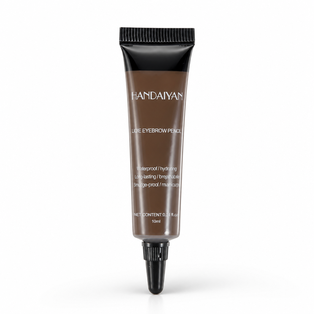 Liquid Brow Gel Waterproof 24H Natural Finish With Brush