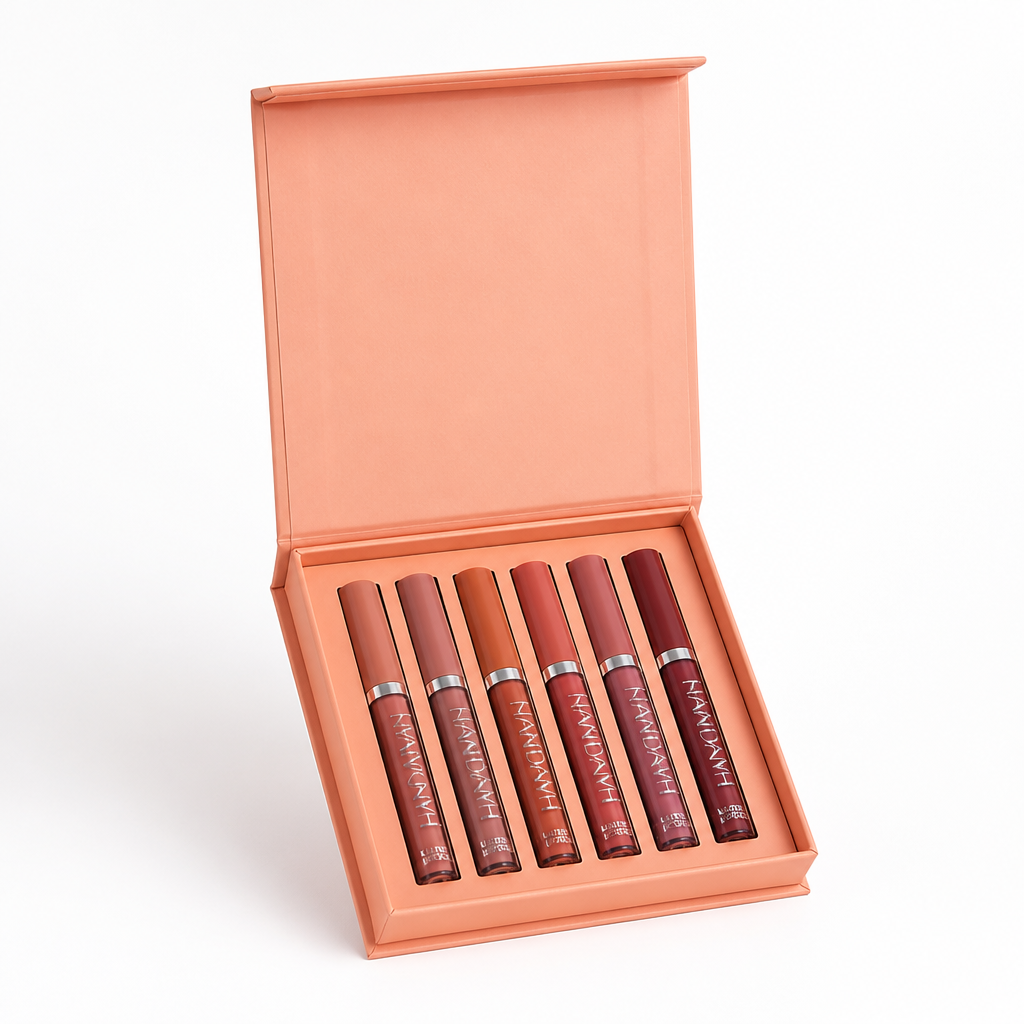 Liquid Lipstick Set Ultra-Matte Long-Lasting Six Shades