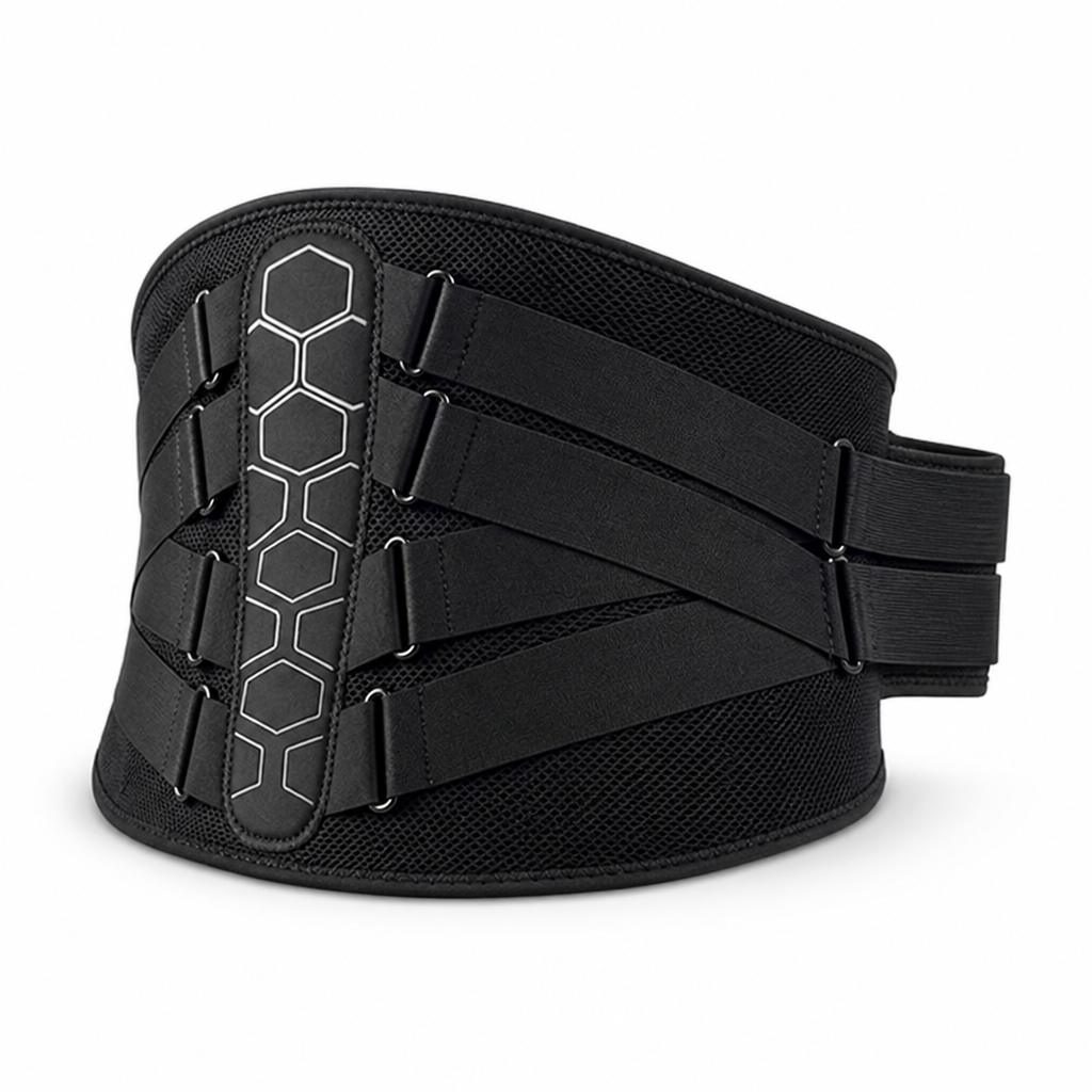 Lower Back Brace Ergonomic Lumbar Pad Breathable