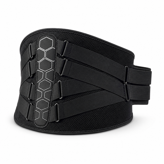 Lower Back Brace Ergonomic Lumbar Pad Breathable