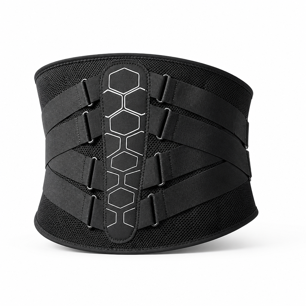 Lower Back Brace Ergonomic Lumbar Pad Breathable