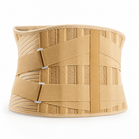 Lumbar Support Belt Adjustable Breathable Plastic Support Strips